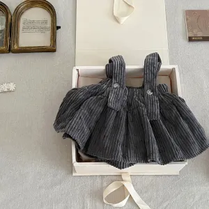 Mini Pinafore Dress