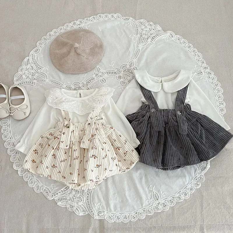 Mini Pinafore Dress