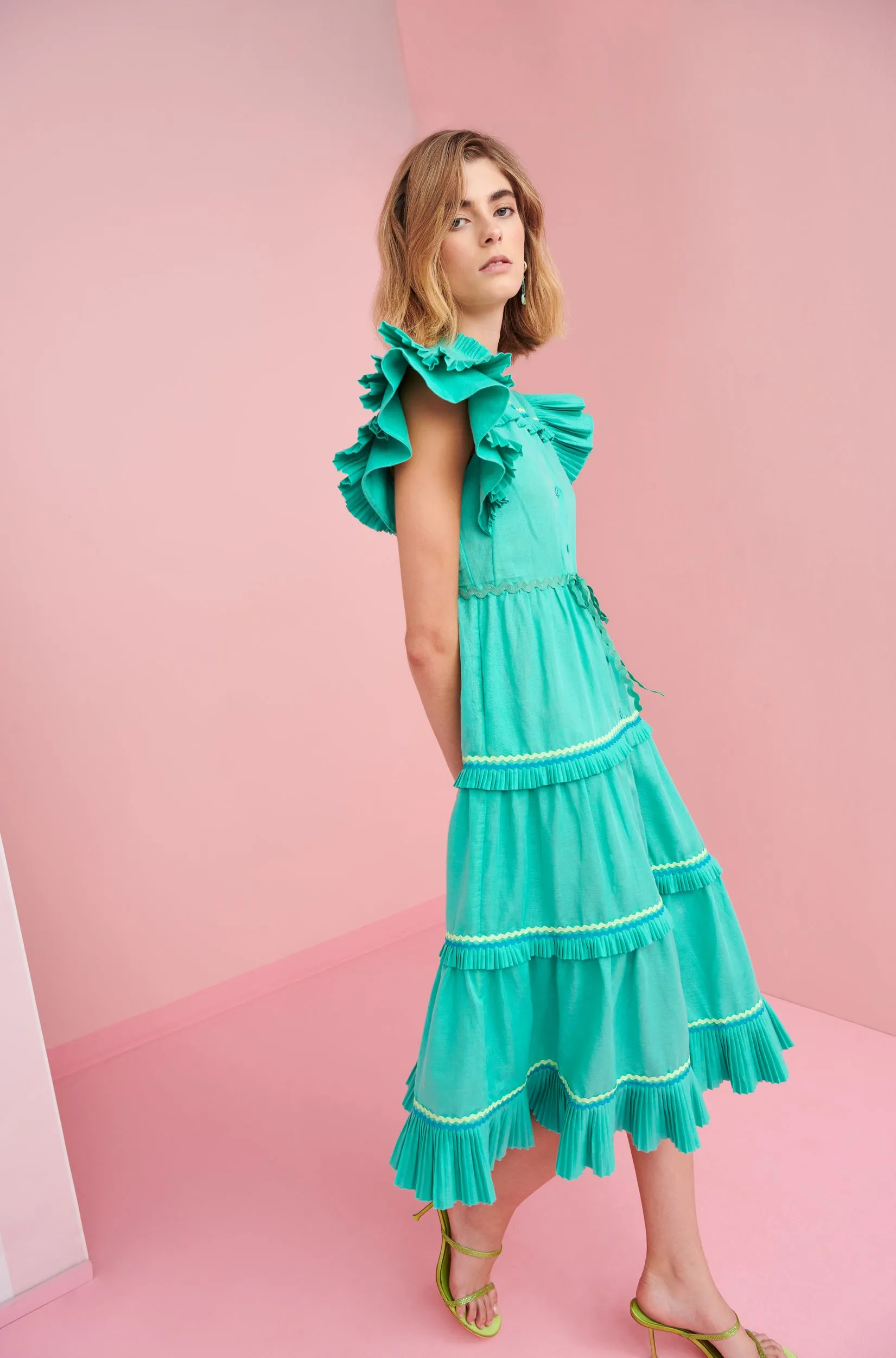 Moonlit Dress in Turquoise