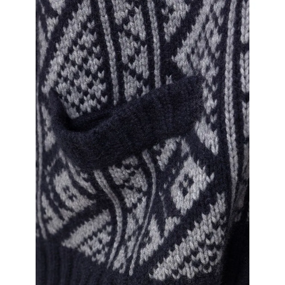 Multicolor Cashmere Cardigan