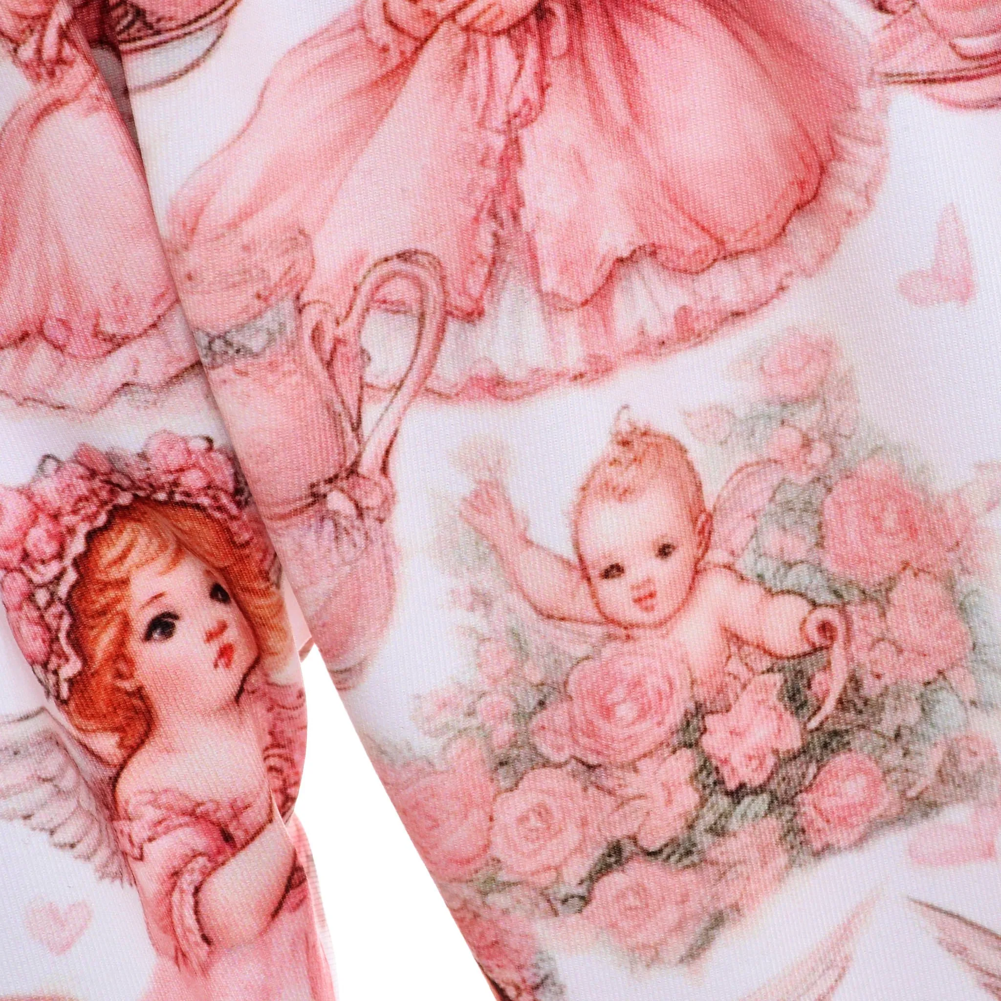 Ocean Baby Girls Fairy Tea Party Smocked Sleepsuit & Headband Set (NB-18M)