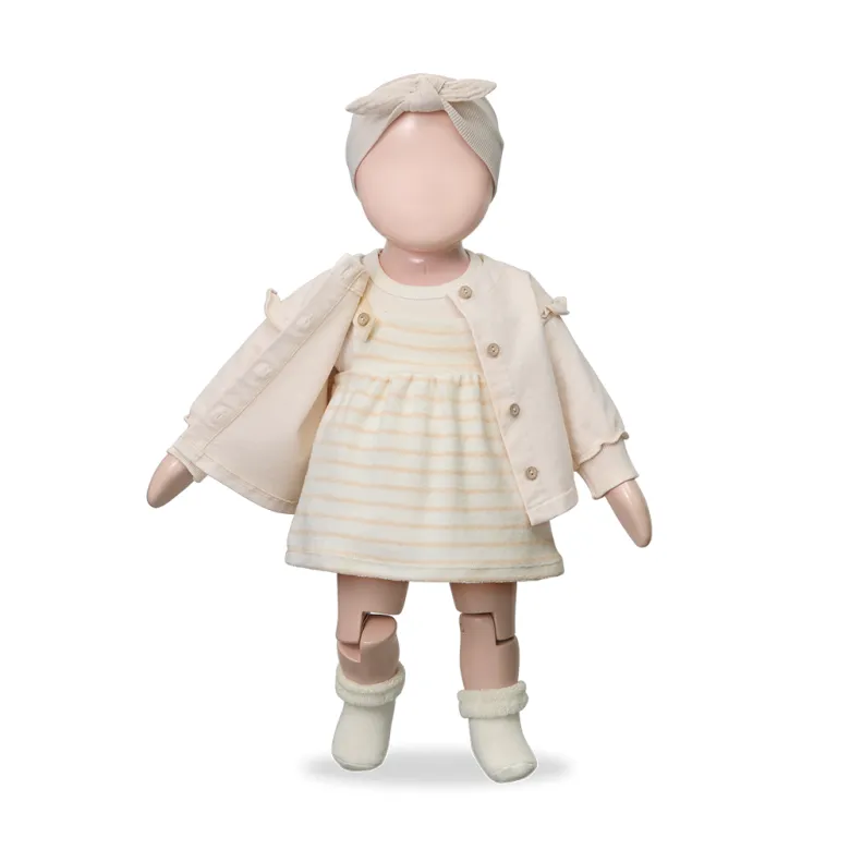 ORLENA knit dress bloomer - nude/pink