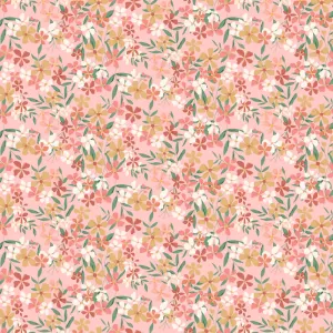POPPIE COTTON - Painted Blossom - Amanda Grace - 24651 Pink Painted Blossom