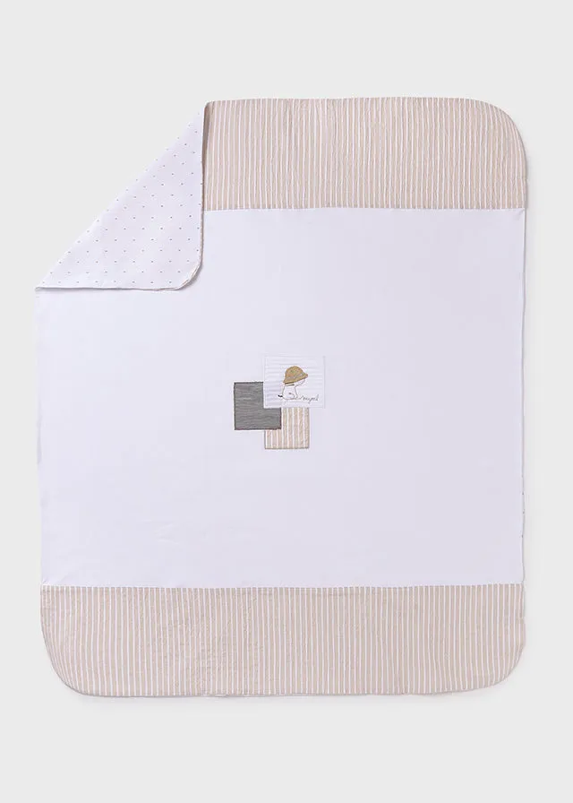Pre-Order Mayoral 1705 Pack of Two Rompers, Mayoral 9877 Pack of Two Bibs and Mayoral 9861 Blanket
