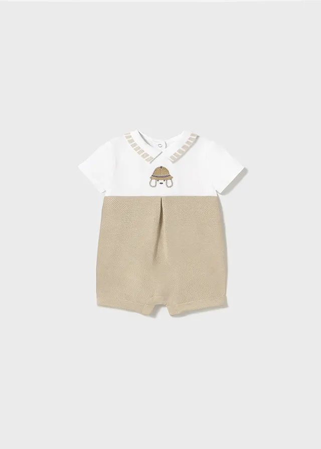 Pre-Order Mayoral 1705 Pack of Two Rompers, Mayoral 9877 Pack of Two Bibs and Mayoral 9861 Blanket