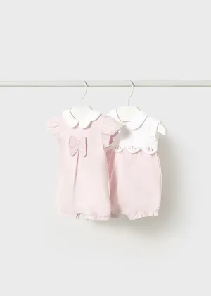 Pre-Order Mayoral 1752 Set of Two Rompers