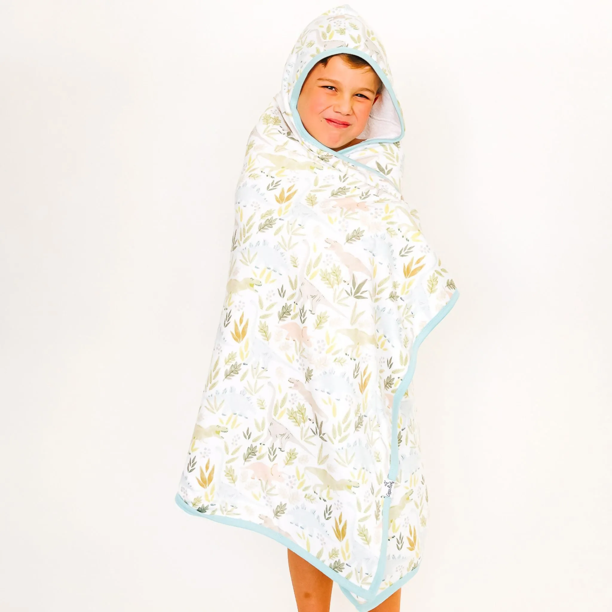 Premium Big Kid Hooded Towel - Rex