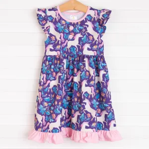 Prettiest Pony Dress, Purple