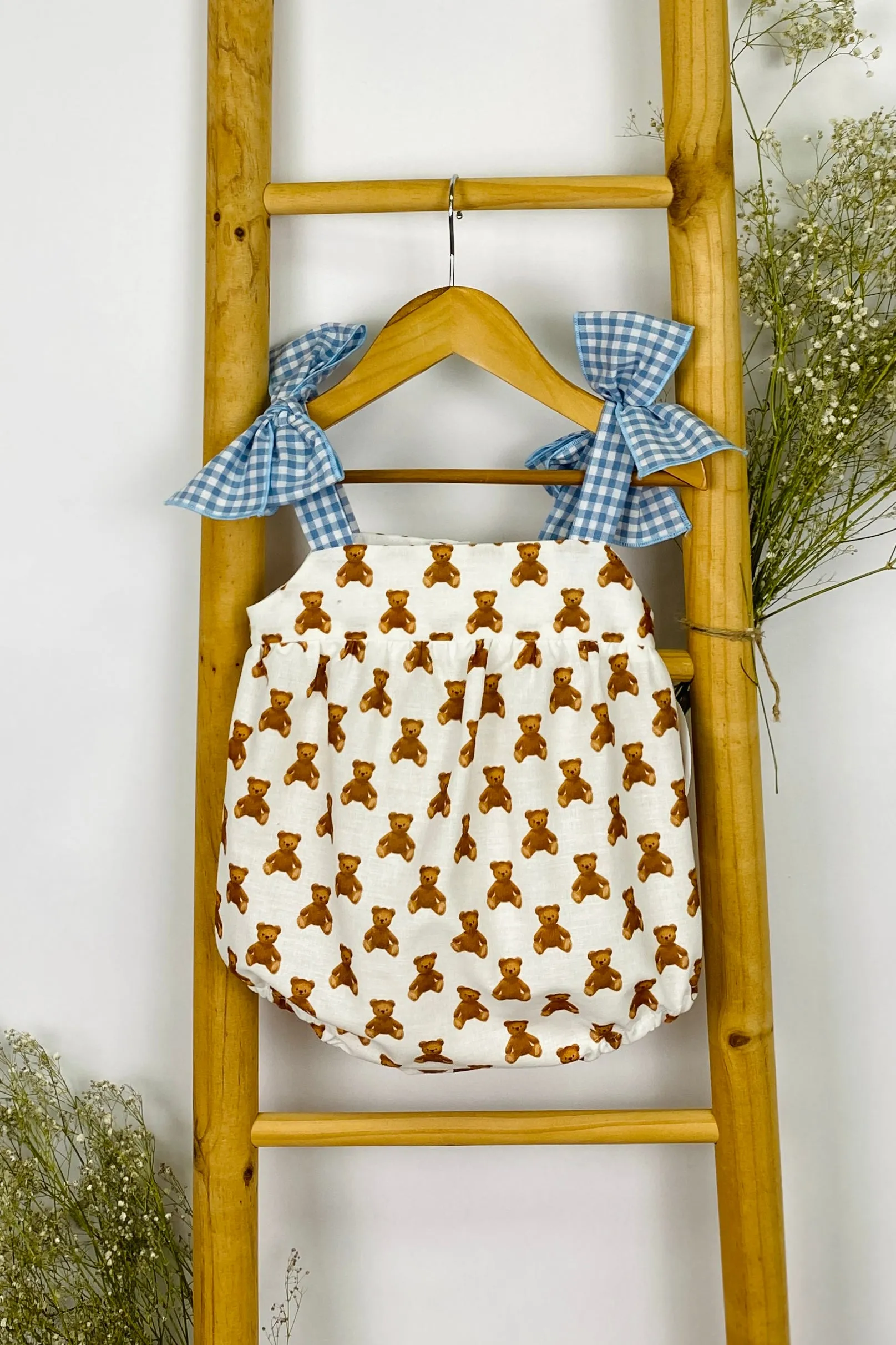 "Bambi" Camel Teddy Print Shortie