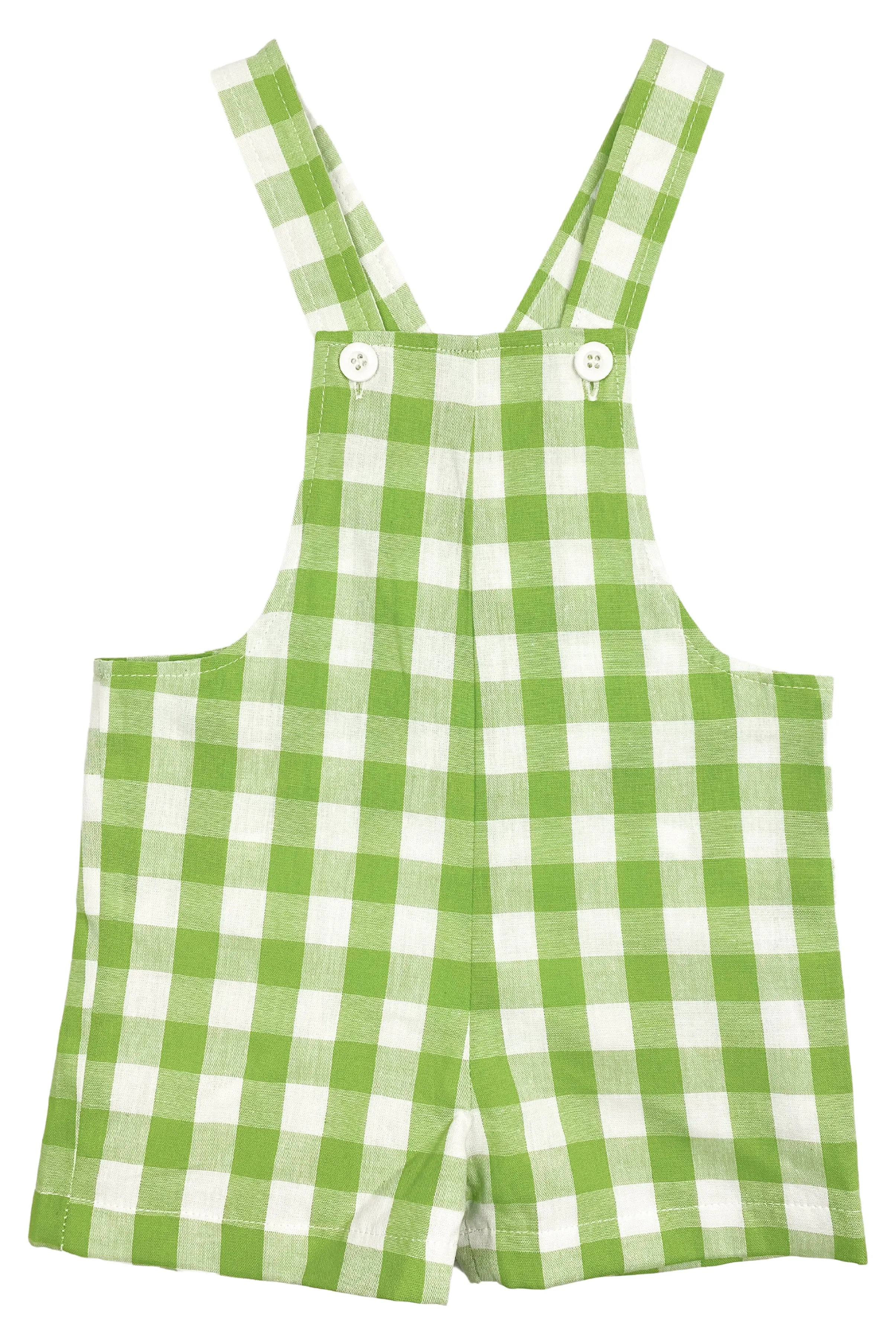 "Frank" Gingham Dungarees