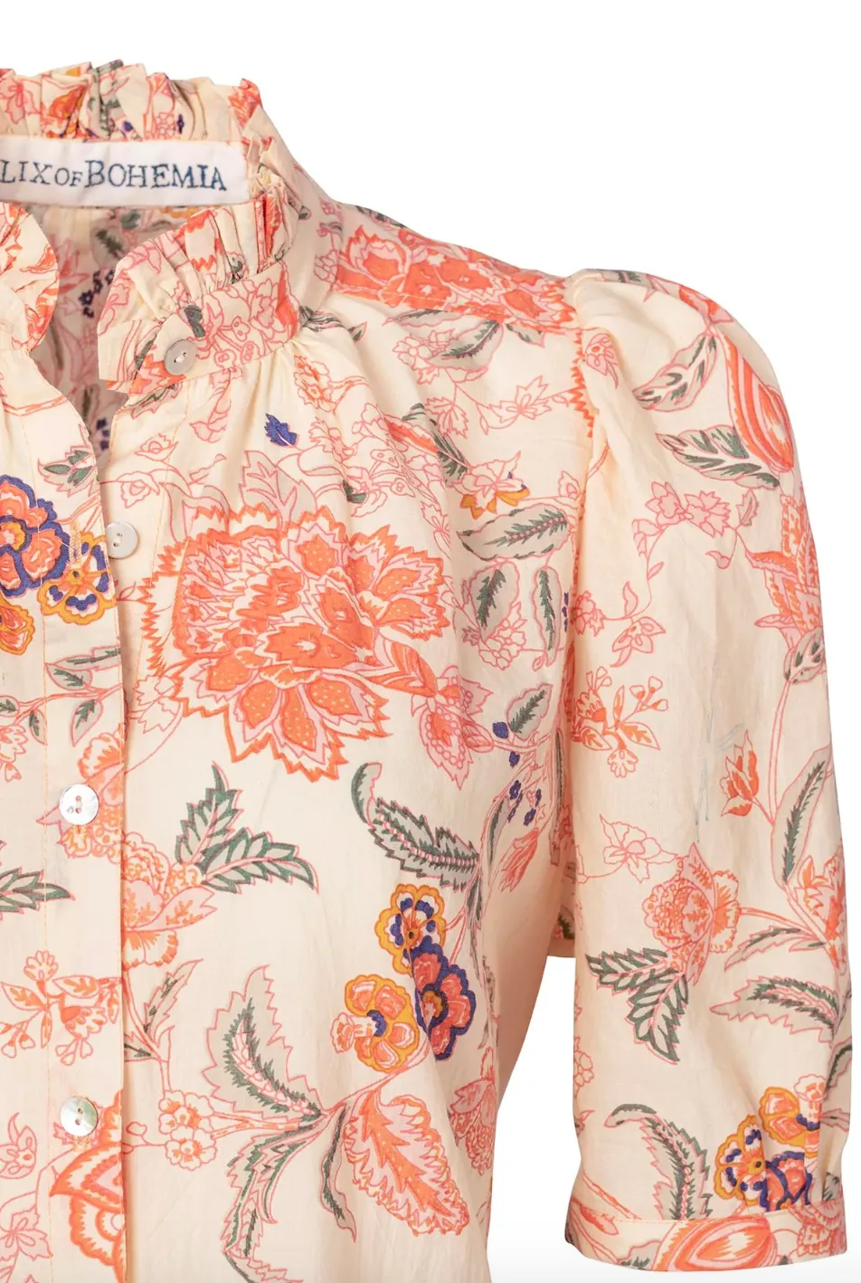 Remi Coral Flower Dress, Pink Camation