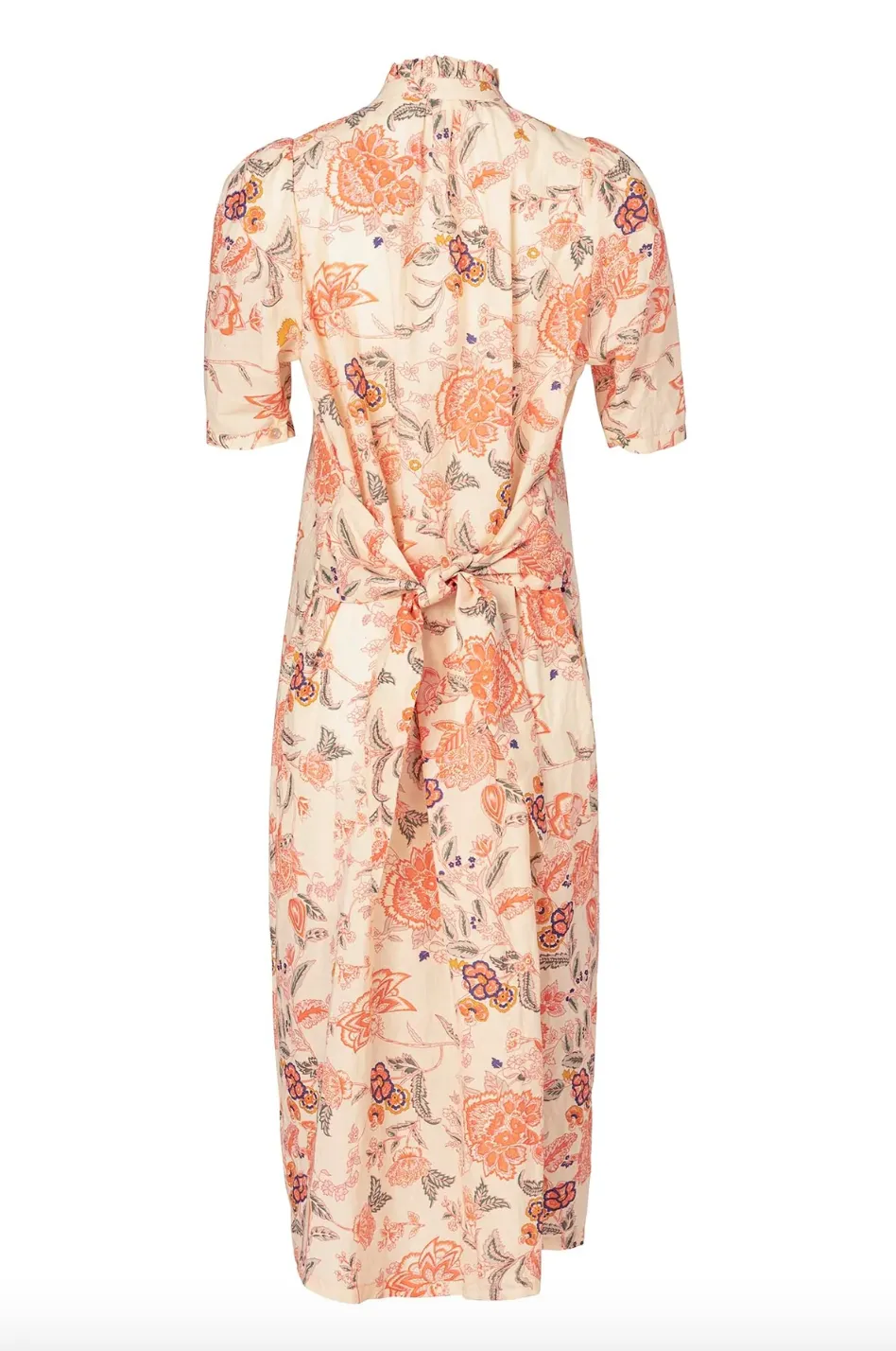 Remi Coral Flower Dress, Pink Camation