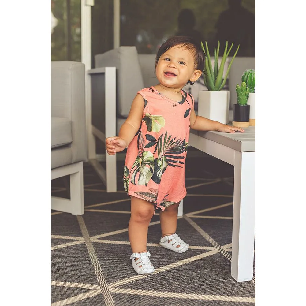 Remy-Palm Funsuit | Coral
