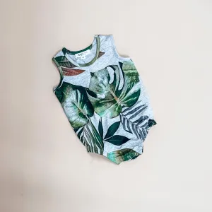 Remy-Palm Funsuit | Heather