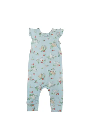Ruffle Romper - Some Bunny Loves You