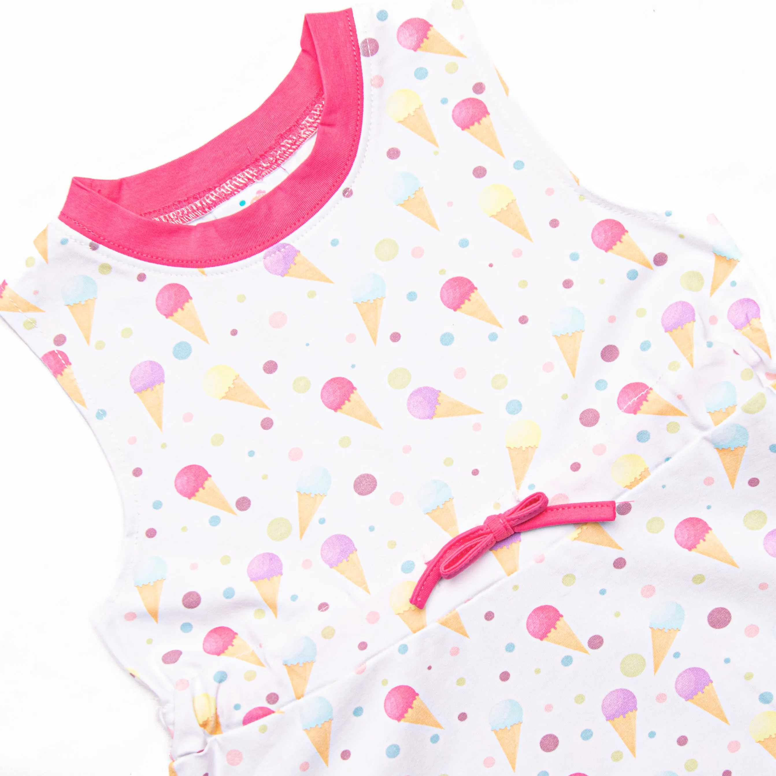 Sundae Funday Dress, Pink