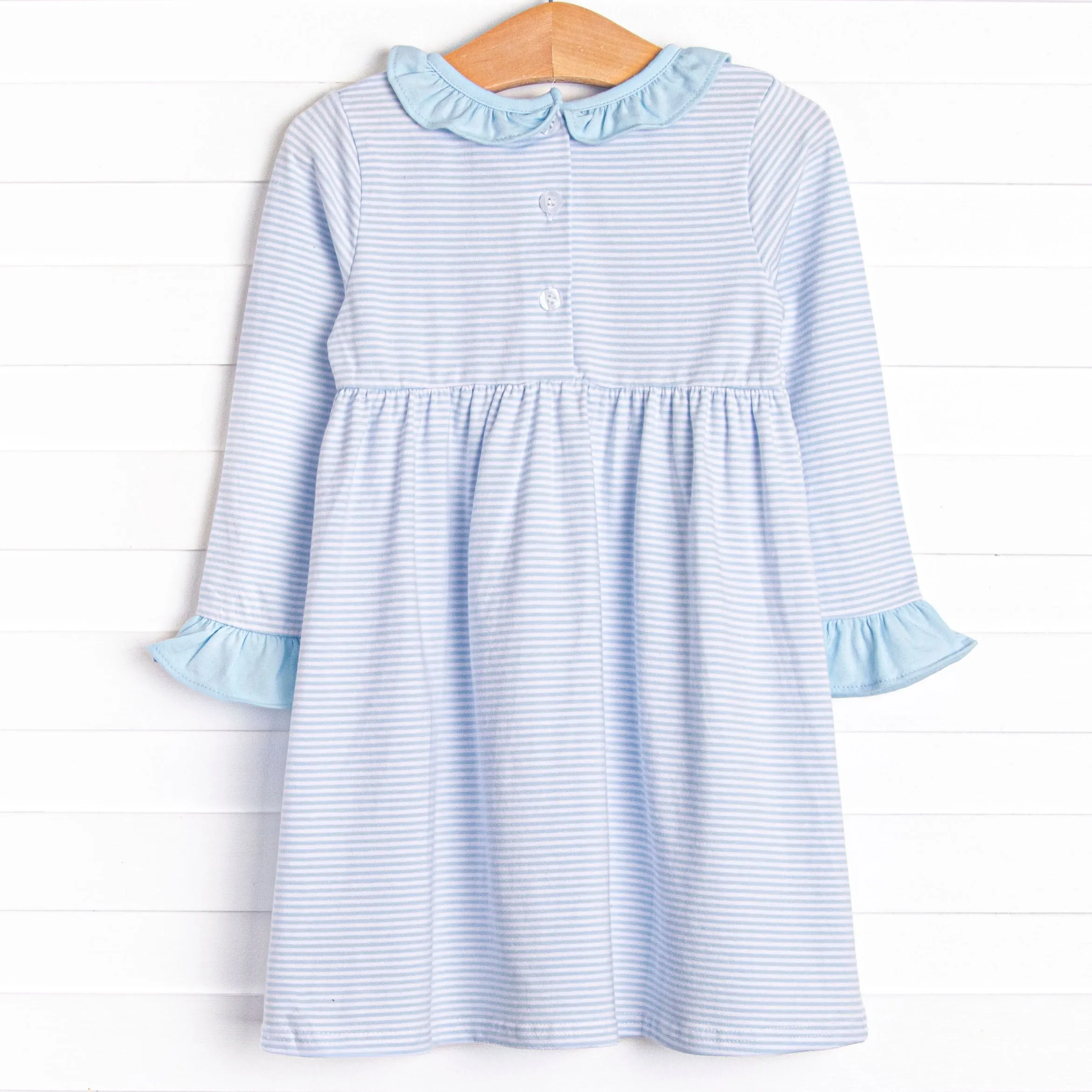 Tart Trio Applique Dress, Blue