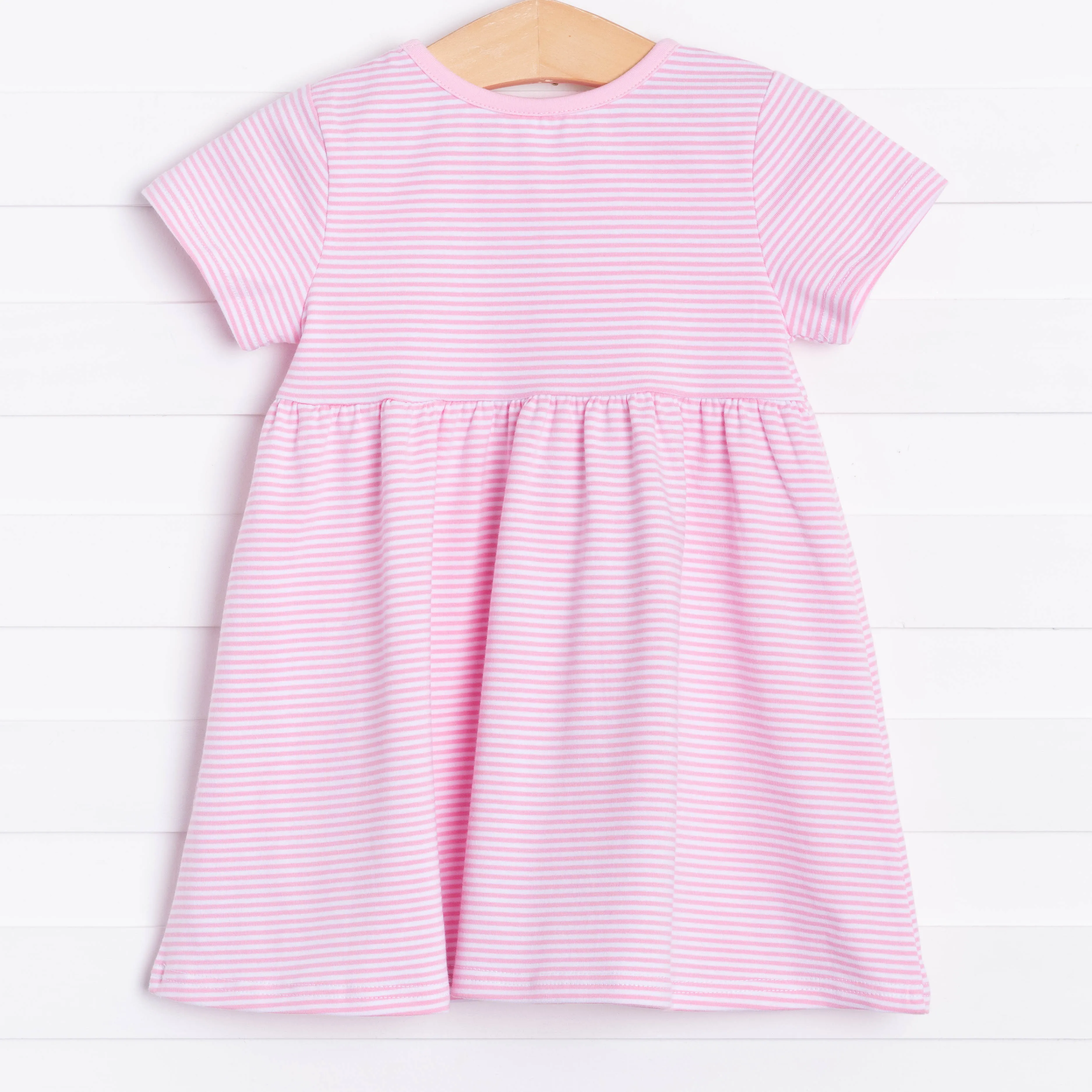 Think Pink Popover Dress, Pink