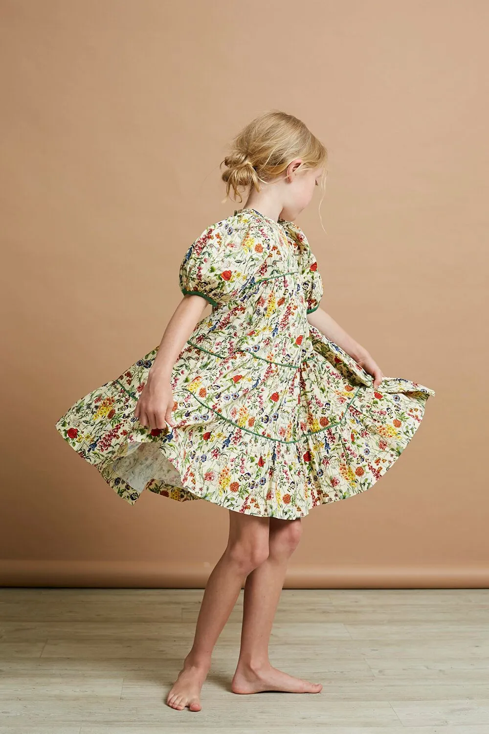 Too Tiery-ry Eyed Dress - Botanical Print