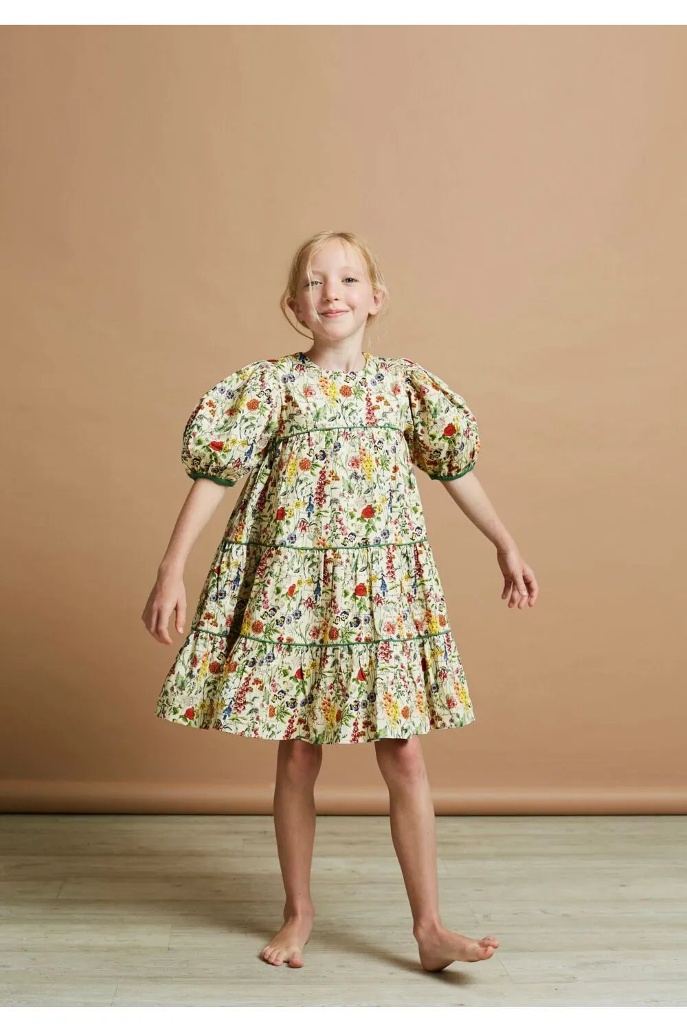 Too Tiery-ry Eyed Dress - Botanical Print