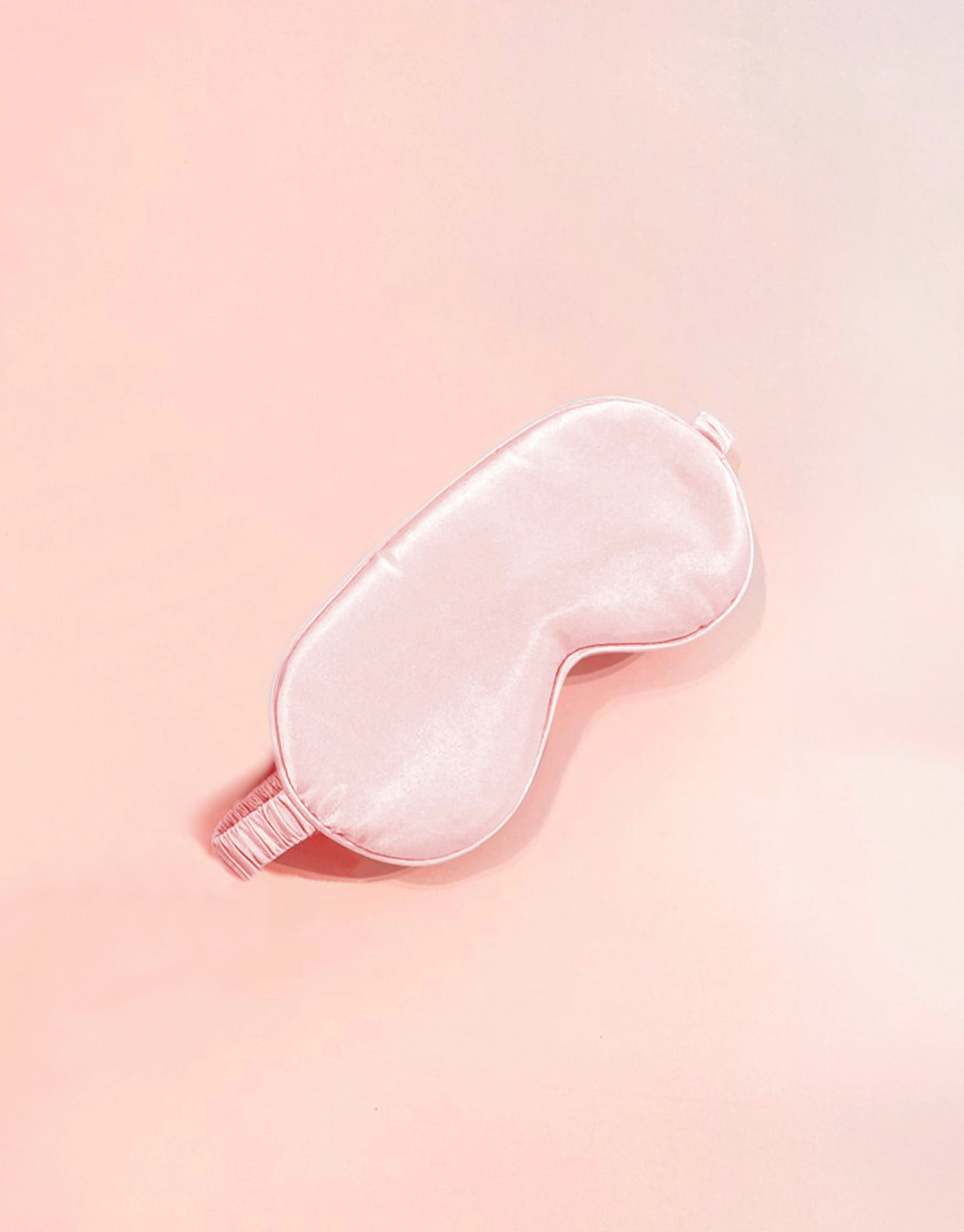 Ultra Soft Satin Sleep Eye Mask - Pink