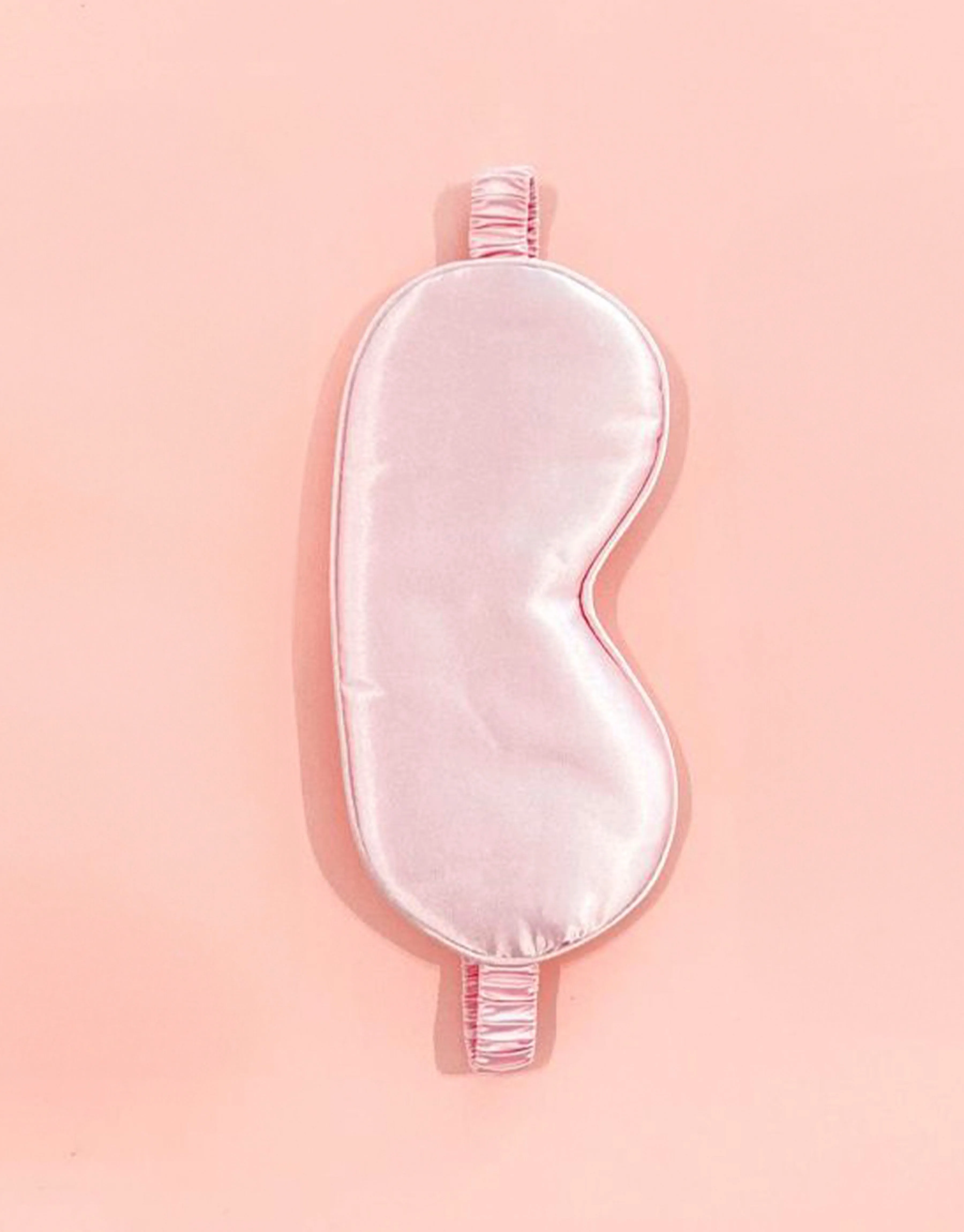 Ultra Soft Satin Sleep Eye Mask - Pink