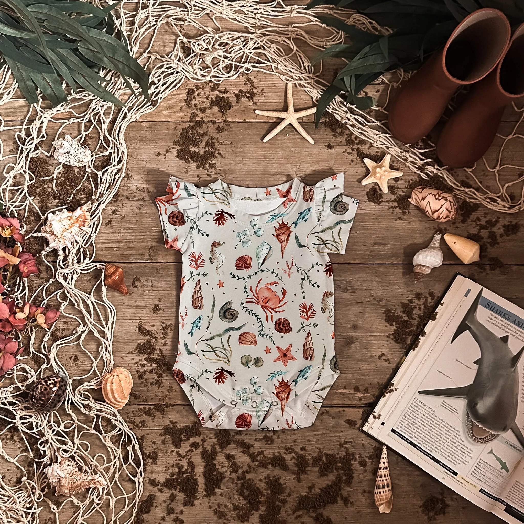 Under The Sea Baby Vest