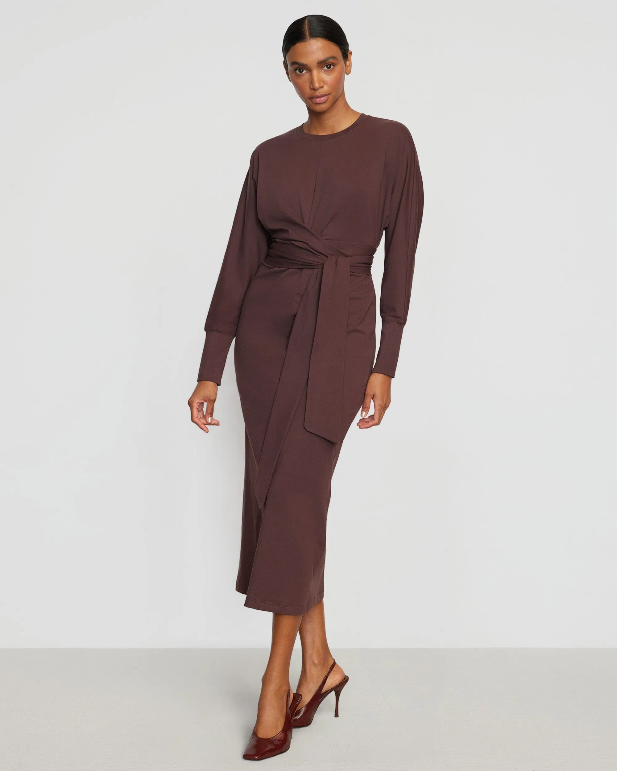 Wei Tie-Front Organic Cotton Dress