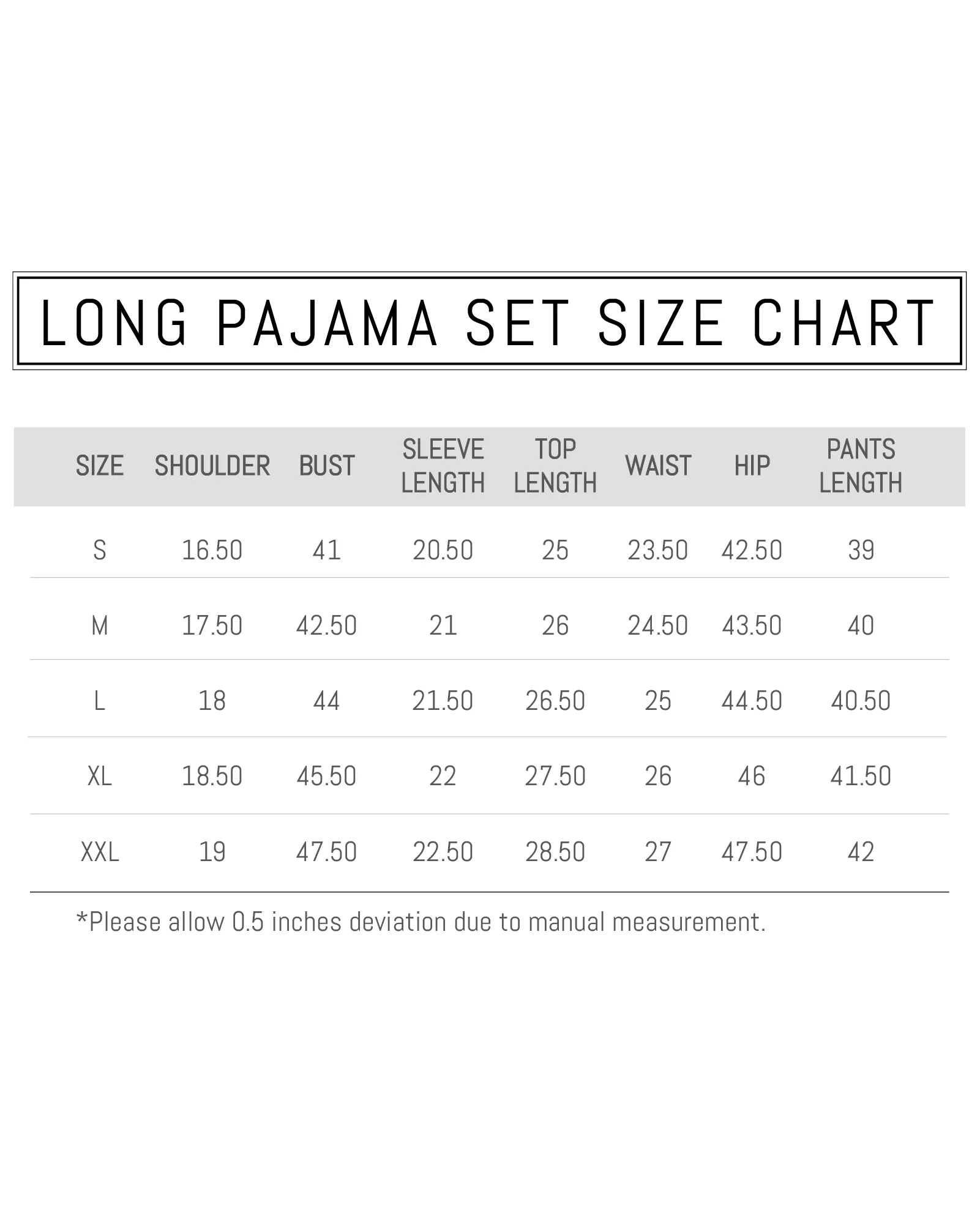 Women's Long Pajama Set Monogram