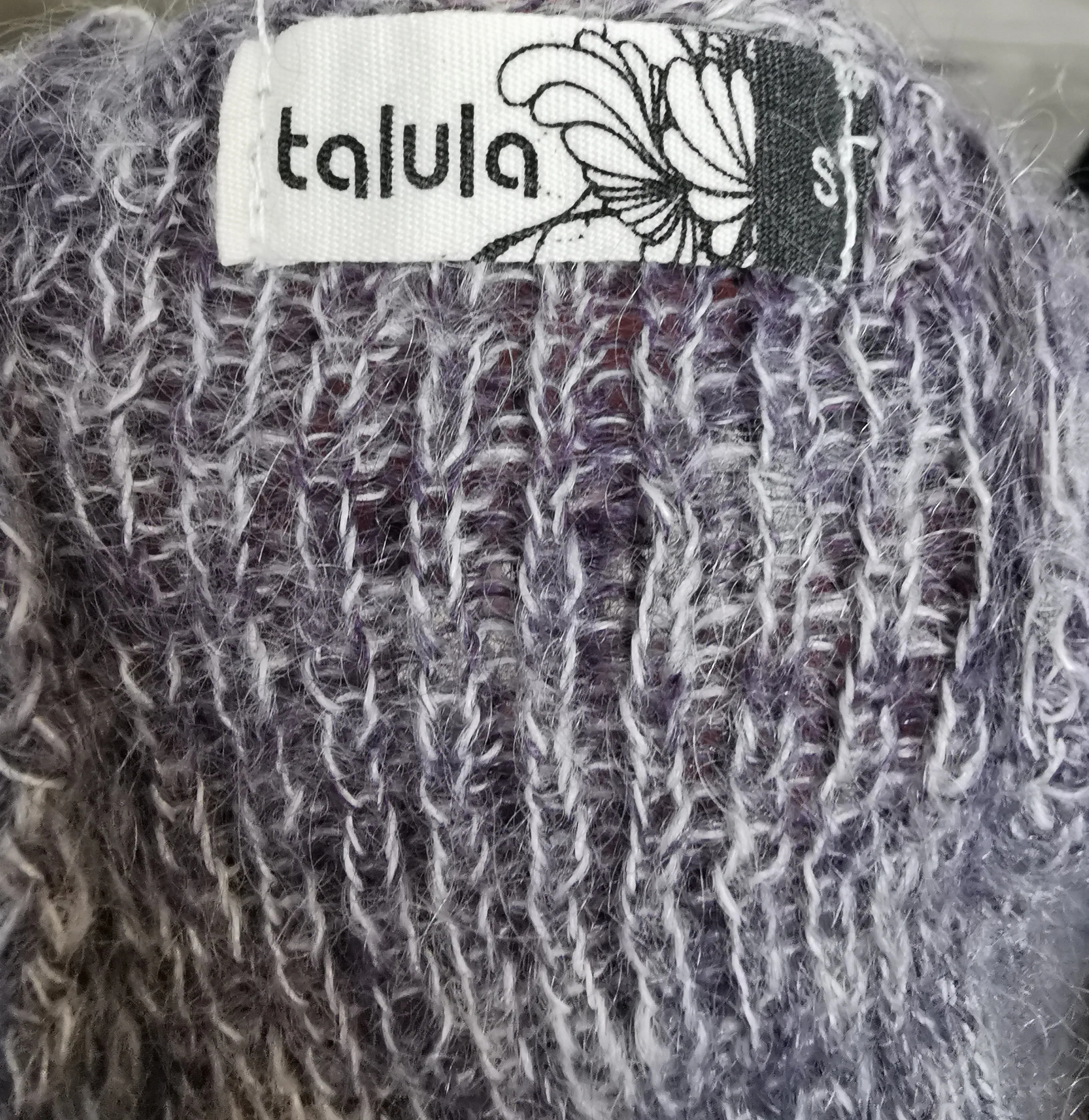 WOMENS SIZE XS / SMALL - TALULA ARITIZA, Super Soft, Wool Blend Knit Dress, Apron Style EUC B53