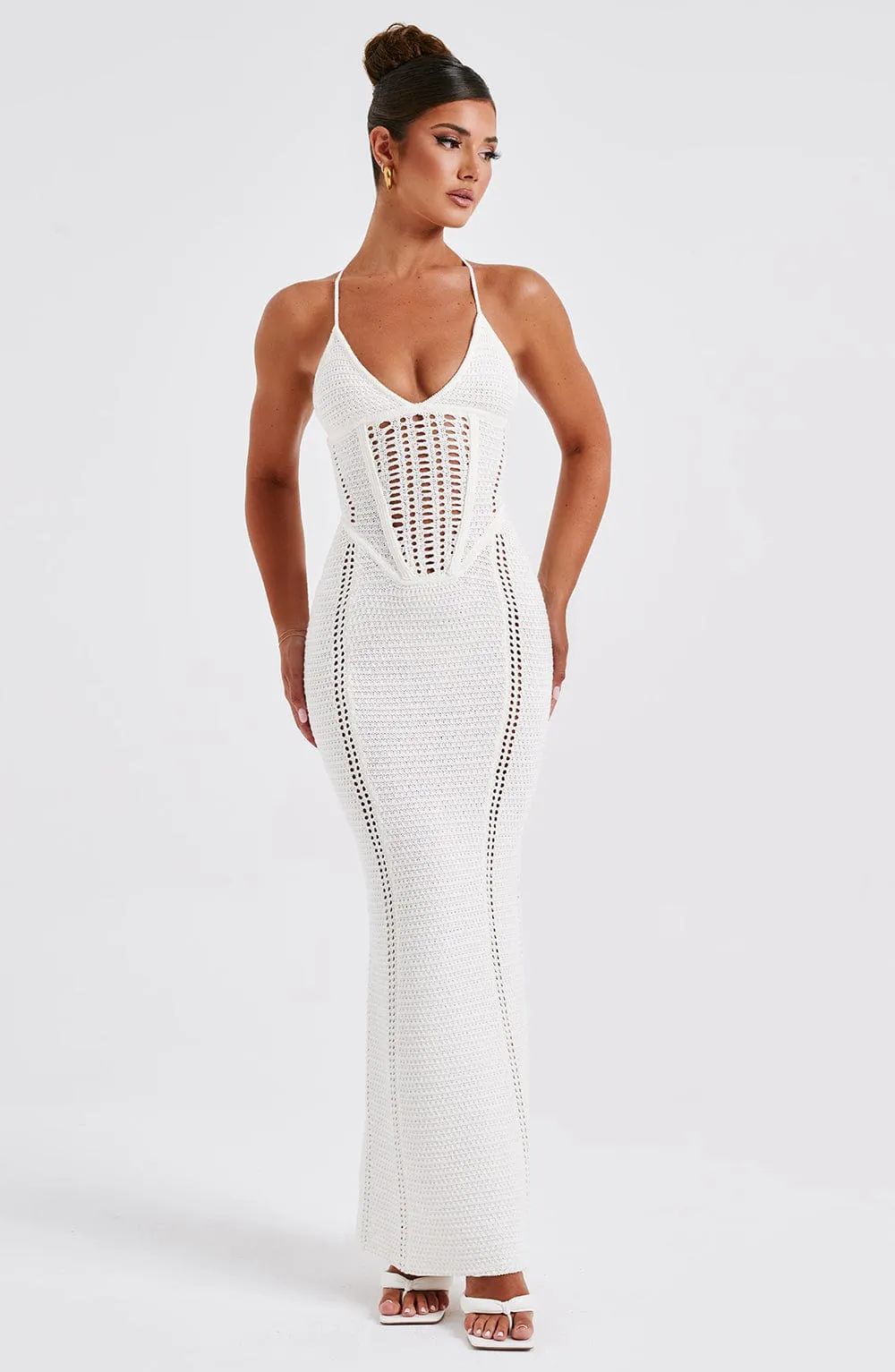 Xanthe Maxi Dress - White